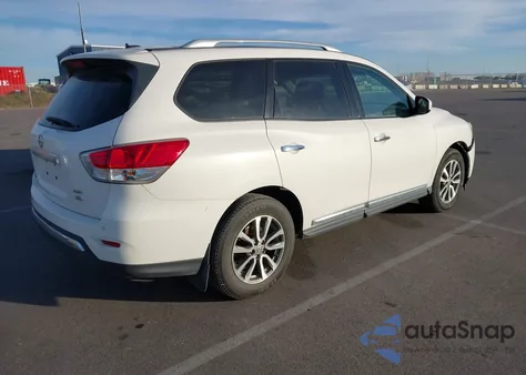2013 Nissan Pathfinder Sl z USA, uszkodzony, nr VIN 5N1AR2MM0DC659067